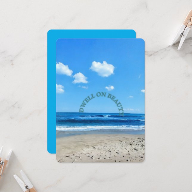 Earth Day Brunch - Einladung (Vorderseite/Rückseite Beispiel)