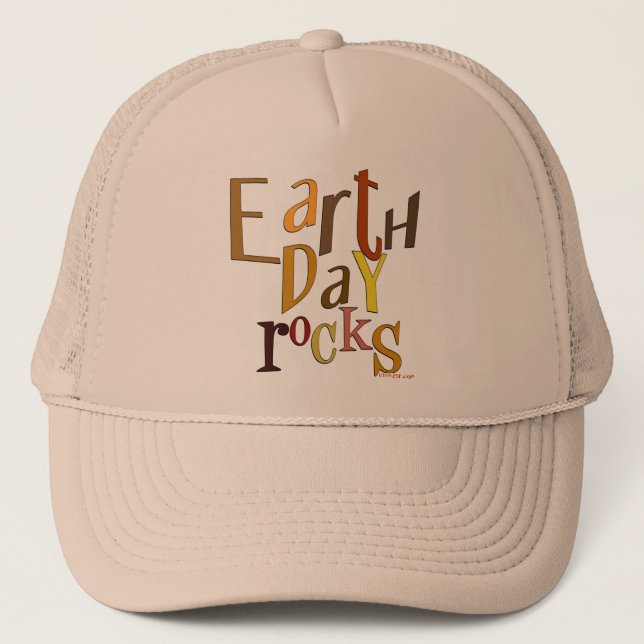 Earth Day Cap Truckerkappe (Vorderseite)