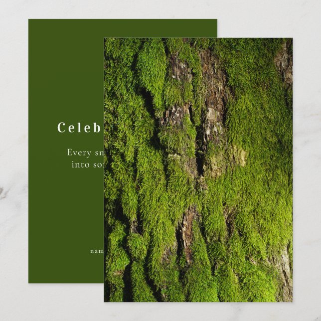 Earth Day Celebration, Editable Text (Vorne/Hinten)