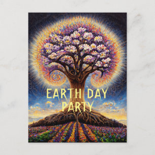 Earth Day Celebration Postcard Postkarte