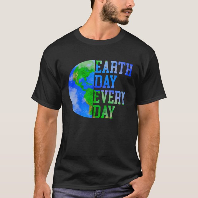 Earth Day everyday Earth Day For Kids boys girls S T-Shirt (Vorderseite)