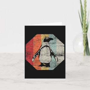 Earth Day gibt Tier Niedlichen Pinguin Karte