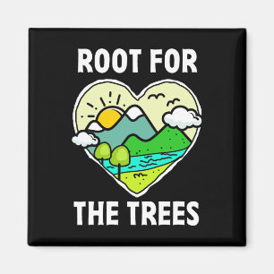 Earth Day Gift Men Women Kids Planet - Wurzel für Magnet