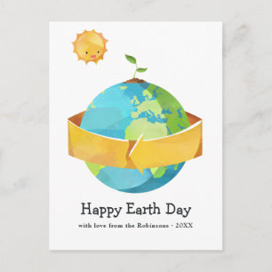 Earth Day Gruß Feiertagspostkarte