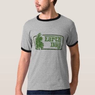 Earth Day Herren-Ringert-Shirt T-Shirt