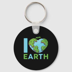 Earth Day - Ich bin Liebe Earth Heart Kids Kleinki Schlüsselanhänger