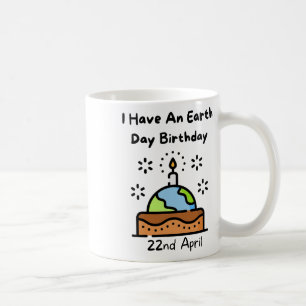 Earth Day is My Birthday Pro Environment Party Kaffeetasse