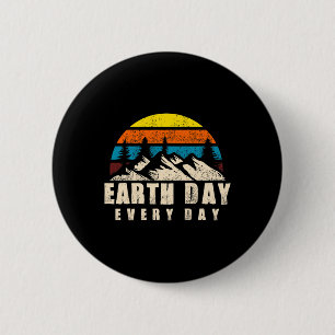 Earth Day Jeden 51. Jahrestag Planet Lehrer Button