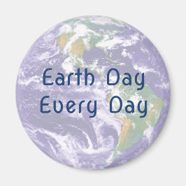 Earth Day Jeden Day Magazin Magnet