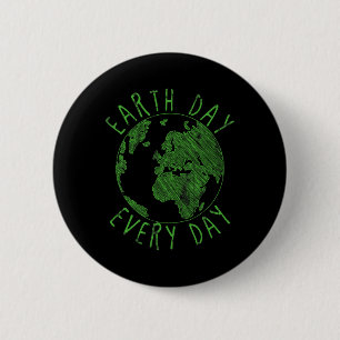 Earth Day Jeden Earth Day 5 Button