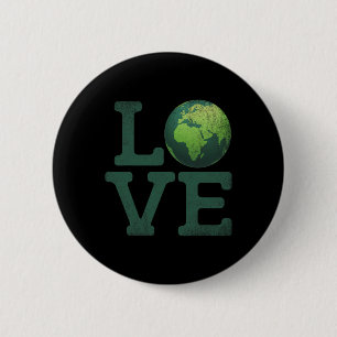 Earth Day Liebe T Shirt Männer Frauen Kinder Umwel Button