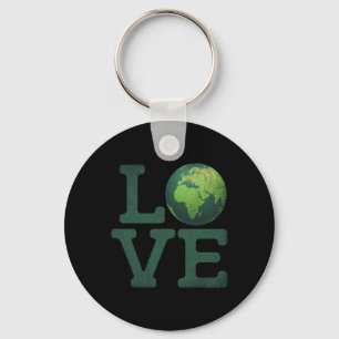 Earth Day Liebe T Shirt Männer Frauen Kinder Umwel Schlüsselanhänger