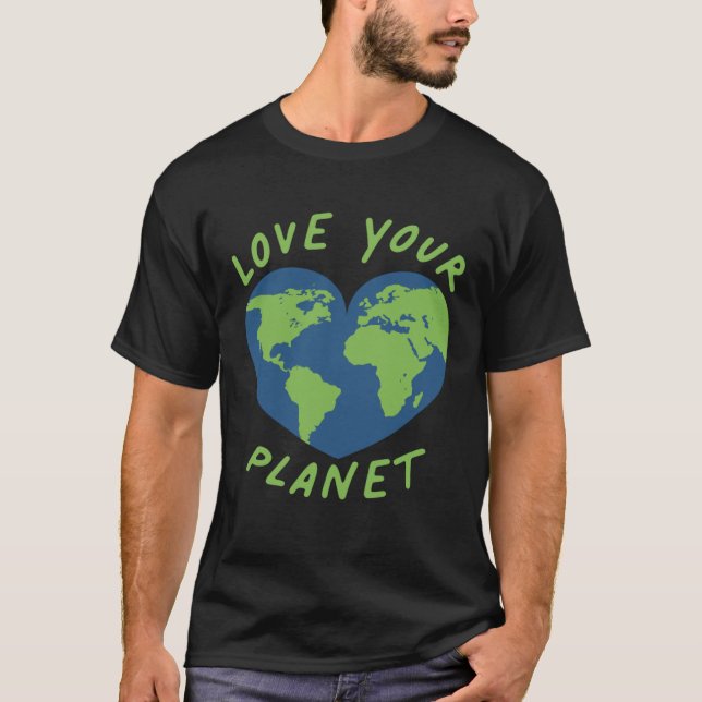 Earth Day Liebe Your Planet Environment Pullover H (Vorderseite)