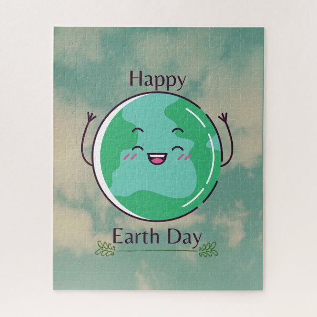 Earth Day Party Puzzle (Vertikal)