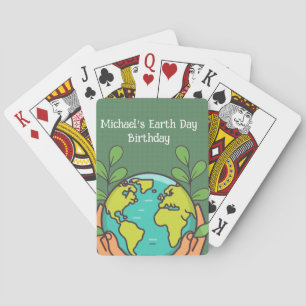 Earth Day Party Spielkarten