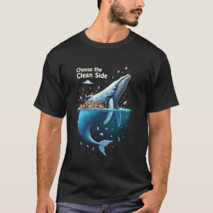 Earth Day Party Vintage Plastik Rette Den Ozean Re T-Shirt