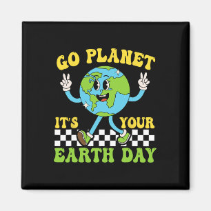 Earth Day Restore Earth Nature Planet Niedlich Ear Magnet