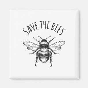Earth Day Rettete Unser Planet Rette die Bienen T Magnet