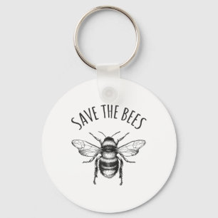 Earth Day Rettete Unser Planet Rette die Bienen T  Schlüsselanhänger