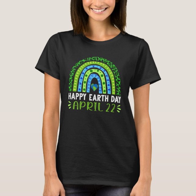 Earth Day  Save Our Home Plant More Trees Go Plane T-Shirt (Vorderseite)