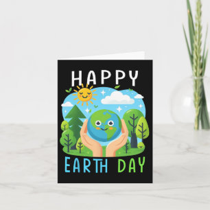 Earth Day Save the Planet Niedlich Earth Day Karte