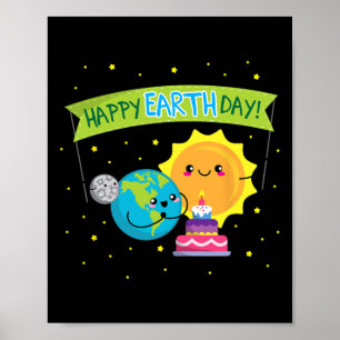 Earth Day Shirt für Kinder Funny Niedlich Earday Poster