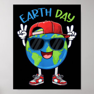 Earth Day Shirts Kinder Kleinkind 55. Jubiläum Poster