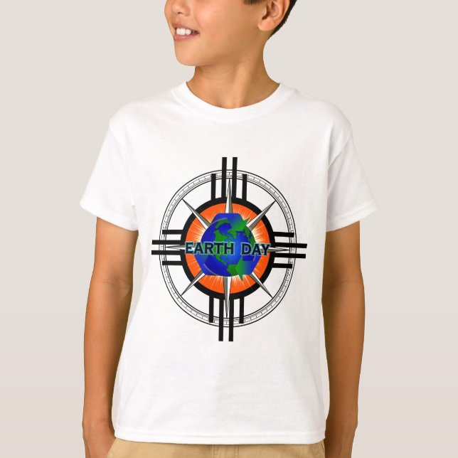 Earth Day Star Crown T-Shirt (Vorderseite)