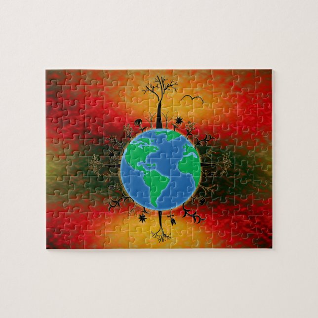 Earth Day ~ Sunset Puzzle (Horizontal)