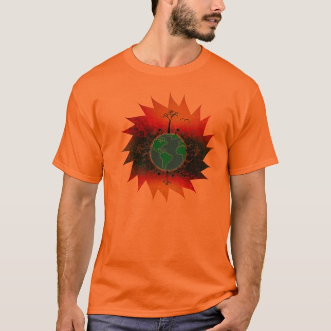 Earth Day ~ Sunset T-Shirt (Vorderseite)
