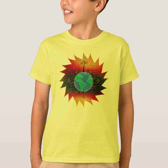 Earth Day ~ Sunset T-Shirt (Vorderseite)