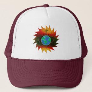 Earth Day ~ Sunset Truckerkappe