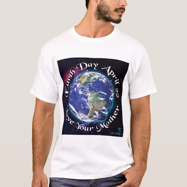 Earth Day T - Shirt Light Colors (Vorderseite)