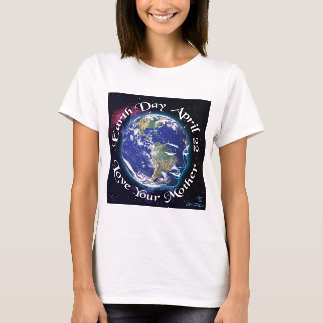 Earth Day T - Shirt Light Colors (Vorderseite)