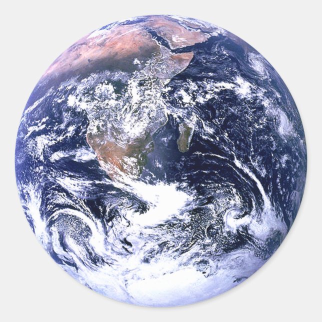 Earth Day The MUSEUM Zazzle Geschenke Runder Aufkleber (Vorderseite)