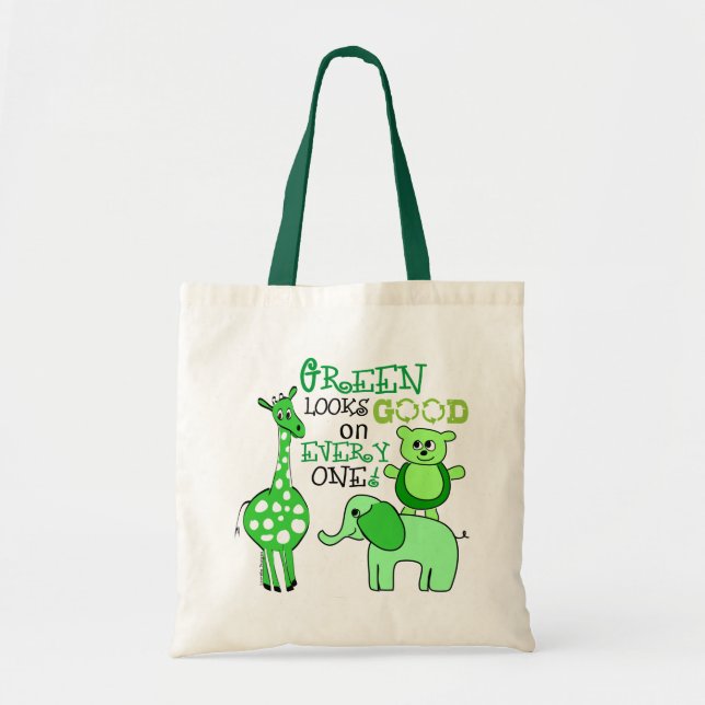 Earth Day Tote Bag Tragetasche (Vorne)