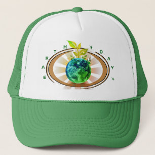 Earth Day Trucker Hat Truckerkappe