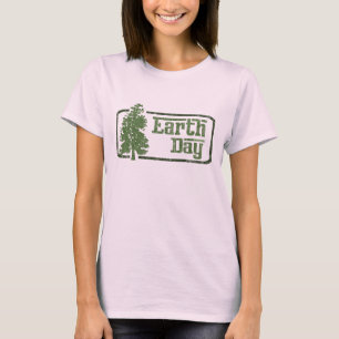 Earth Day Womens Bio T - Shirt