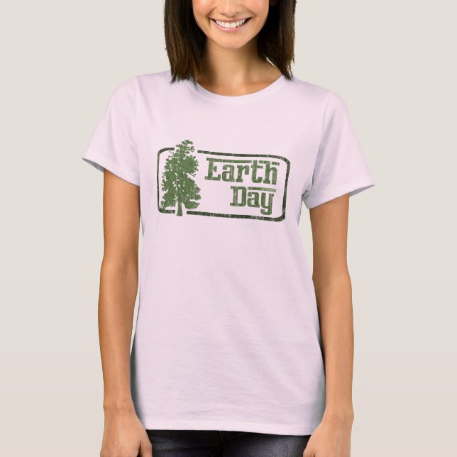 Earth Day Womens Bio T - Shirt (Vorderseite)
