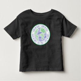Earth Day Word Art T - Shirt