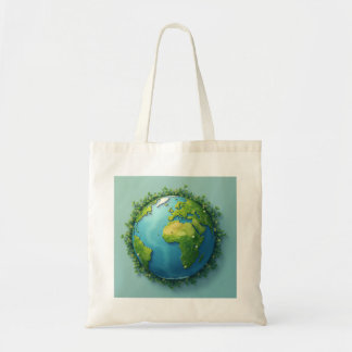 Earth Design Öko Bag - Ein kleiner Schritt für den Tragetasche