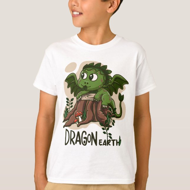 Earth Dragon Shirt (Vorderseite)