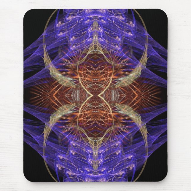 Earth Feathers Mousepad (Vorne)
