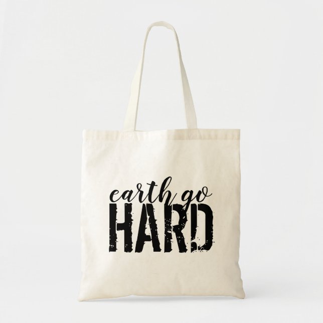 earth go HARD Tragetasche (Vorne)