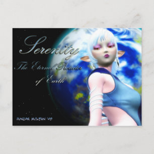 Earth Guardian Serenity Postkarte