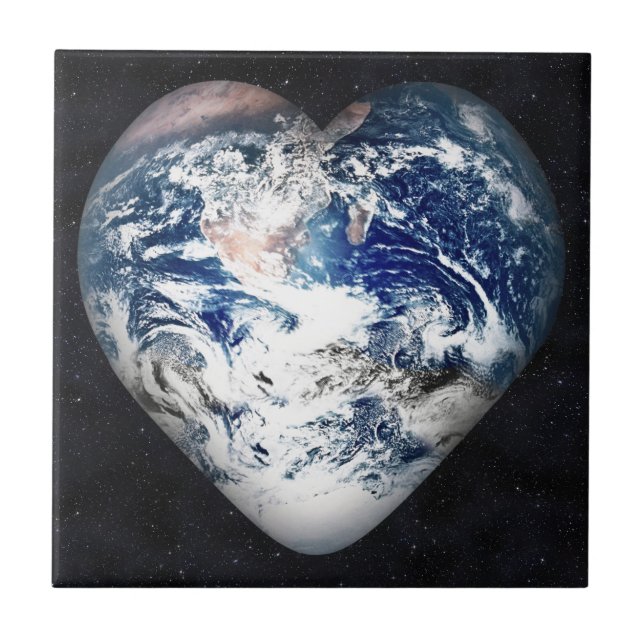 Earth Heart Fliese (Vorderseite)