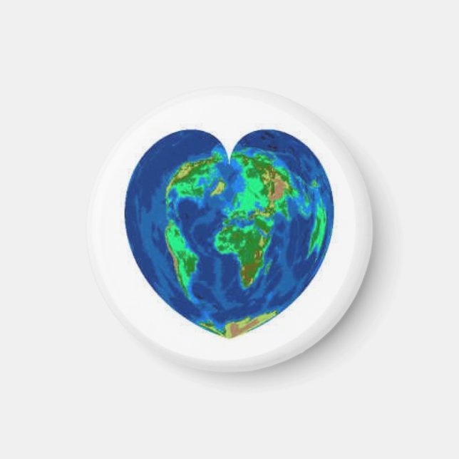 Earth Heart Magnet (Vorne)