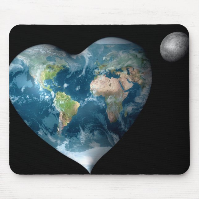 Earth Heart Mousepad (Vorne)