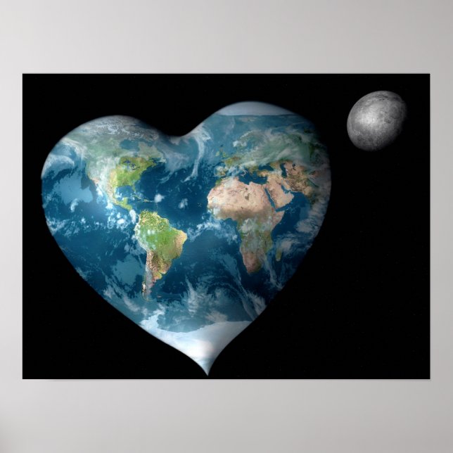 Earth Heart Poster (Vorne)