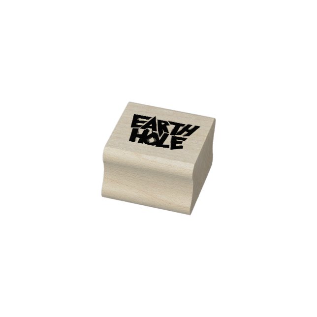 Earth Hole-Briefmarke Gummistempel (Stempel)